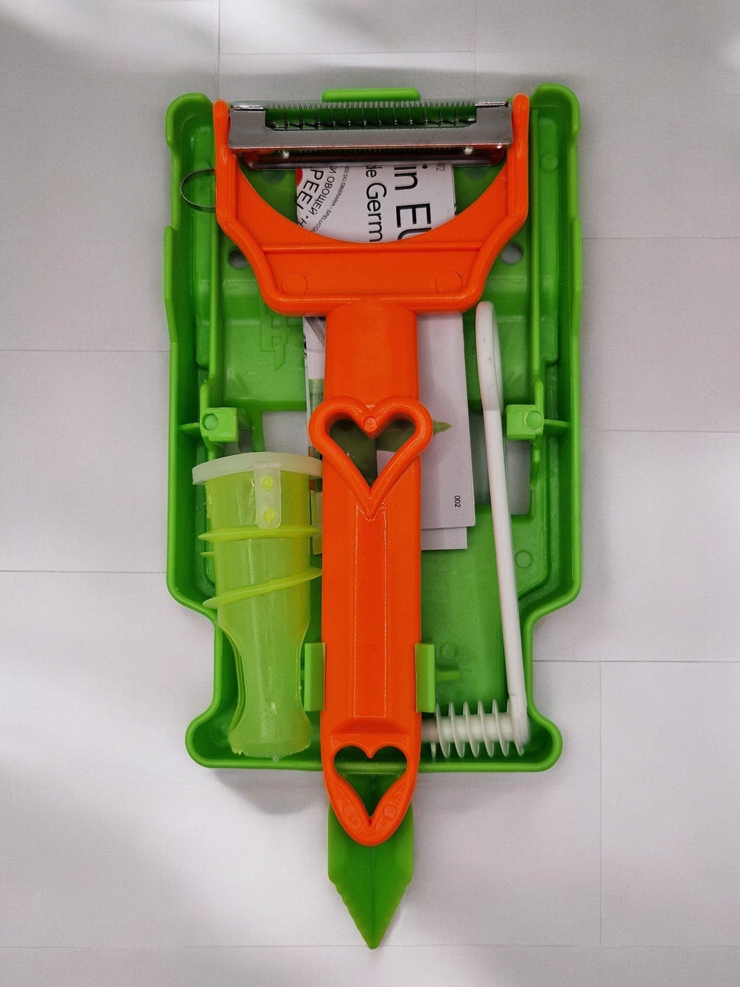 Pelador Zestio Pro + Exprimidor de Limón + Espiral de Patatas