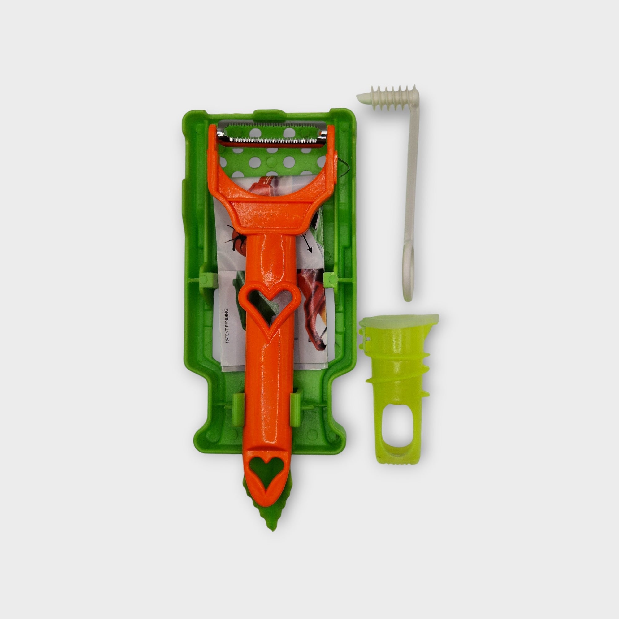 Pelador Zestio One + Exprimidor de Limón + Espiral de Patatas